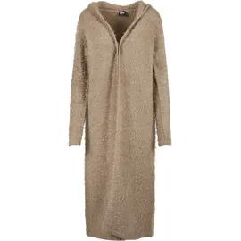 URBAN CLASSICS Hooded Feather Jacke Brown S