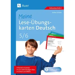 Meine Lese-Übungskarten Deutsch 5-6