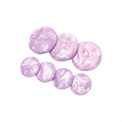 SOHO Opal Haarspange Lila Silber Damen 