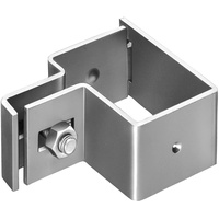 GAH Alberts Alberts Endschelle für Vierkantpfosten feuerverzinkt | M8 x 30 mm