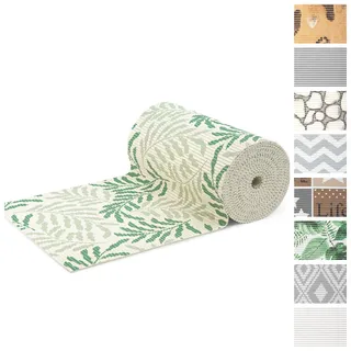 KARAT Weichschaummatte Meterware für Bad Antirutschmatte für Pool & Küche - Badematte aus Schaumstoff zuschneidbare Duschmatte - rutschfeste Badvorleger Bodenmatte 65 x 300 cm Forest