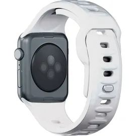 3M 3mk Silicone Watch Strap, Weiß