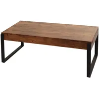 MCW Couchtisch MCW-L53, Wohnzimmertisch Beistelltisch Sofatisch, Metall 43x110x64cm ~