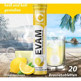callaghan international EVÄM Vitamin C Brausetabletten 5x 20 Stück