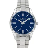 S.Oliver Herren Armbanduhr, 2038604 analog blau