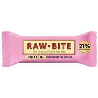 Raw Bite Proteinriegel Mandel/Crunchy Riegel 45 g