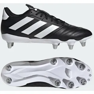 adidas Herren Rugbyschuhe Kakari Elite SG Rugbyschuh - Core Black / Cloud White / Core Black - 51 1/3 in Grau CBLACK/FTWWHT/CBLACK