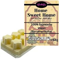 WonderWax Duftwachs WonderWax® Duftwachs Weihnachten 6 Sterne, (Home Sweet Home), Duftrichtung: Home Sweet Home