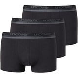 SCHIESSER Uncover Shorts schwarz XXL 3er Pack