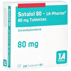 Sotalol 80-1a Pharma Tabletten 100 St