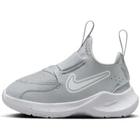Nike Flex Runner 3 TD Sneaker, Wolf Grey/White, 19.5