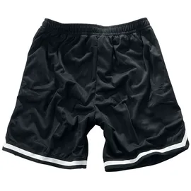 URBAN CLASSICS Stripes Mesh Shorts (TB243-00052-0042) blkblkwht