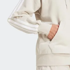 adidas Herren, Kapuzensweat Essentials 3-STREIFEN FRENCH Terry, Größe S in Grau WONALU/WHITE