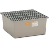 Cemo GmbH CEMO Auffangwanne aus GFK, 85 x 85cm, mit GFK-Gitterrost