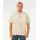 Rip Curl Kurzarmhemd Beige XL