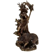 Veronese by Joh. Vogler GmbH Hel nordische Göttin der Unterwelt mit Sichel Sammelfigur Figur Freya Tyr
