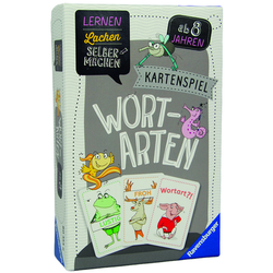 Kartenspiel – Wortarten – Sprach-Lernkartenspiel – Lernen Lachen Selbermachen