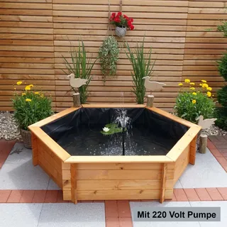 Promadino Sechseck-Hochteich 125 cm