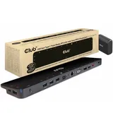Club 3D USB Gen1 Typ-C Triple Display DP Alt Mode PD Dockingstation 100W