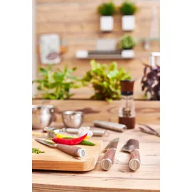 Rösle Masterclass Santokumesser 17 cm silberfarben/Nussbaumholz