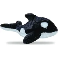 AURORA 16634 - Mini Flopsies Orca, Wal, Plüschtier, 20