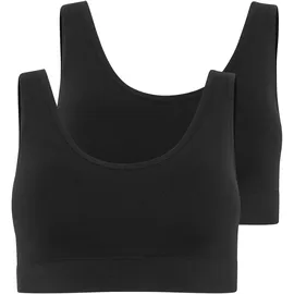Jockey Back Smoothing Seamfree Bralette Schwarz S