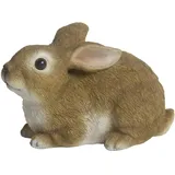 Esschert Design Kaninchen M Braun liegend - Polyresin