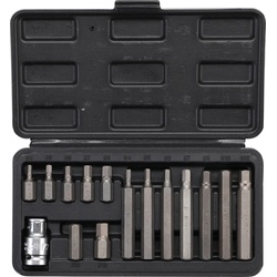 BGS DIY 5070 Bitsatz TORX Bits kurz & lang 15 teilig
