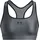 Under Armour Mid Padless Grau/Schwarz S