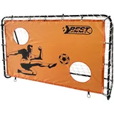 Best Sporting Fußballtor mit Torwand Orange/Schwarz 11060