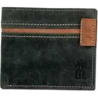 Drachenleder Portemonnaie Leder Herren 11x9,5x2cm OPT081K -