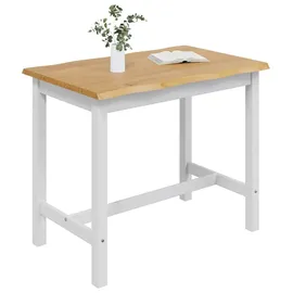 vidaXL Bartisch EKAI 112 x 70 x 91 cm Weiß