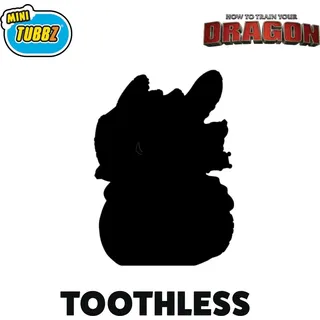 Figurka PVC Toothless 5 cm - Jak Wytresować Smoka od firmy Tubbz