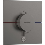 HANSGROHE ShowerSelect Comfort E Thermostat Unterputz für 1 Verbraucher und einen zusätzlichen Abgang, 15575340,