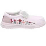 Fusion Halbschuhe Emma in flowers white | Gr.: 37