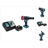 Makita DPV 300 RM1 Akku Schleifer Polierer 18 V 50 / 80 mm Brushless + 1x Akku 4,0 Ah + Ladegerät