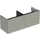 Geberit Waschtischunterschrank 4 Schubladen 133,2 x 50,4 x 47 cm Greige Matt