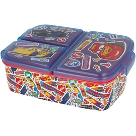 Stor Cars | Lunchbox mit 3 Fächern - Lunchbox für die Kinderschule - Lunchbox für Kinder, Estándar