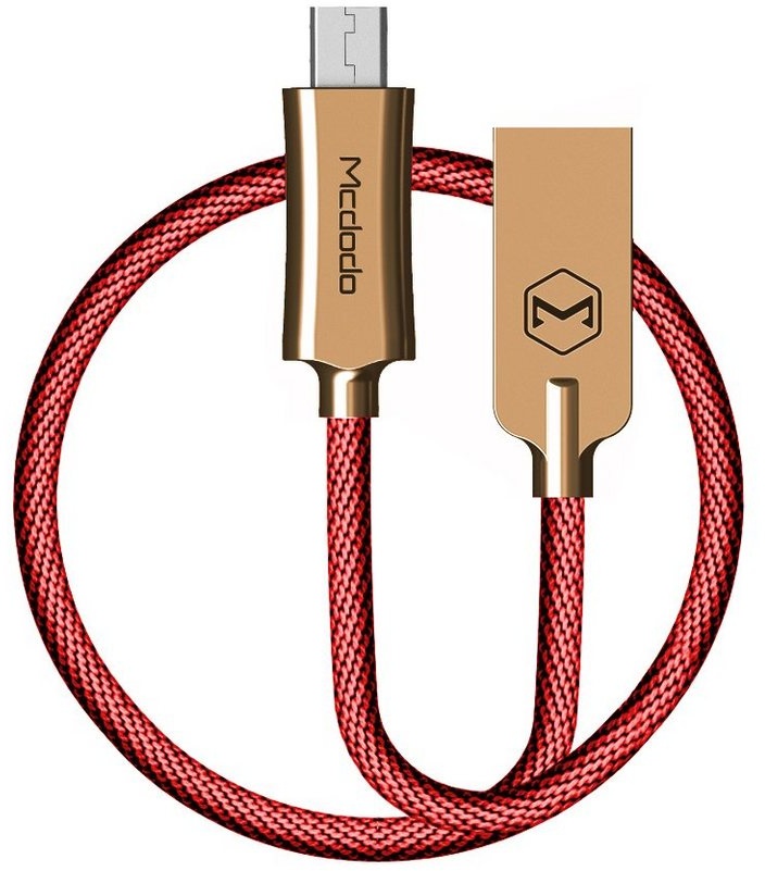 mcdodo Mcdodo Knight Micro-USB Datenkabel QC4.0 Smartphone-Kabel rot