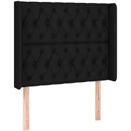 vidaXL Boxspringbett 100 x 200 cm Schwarz