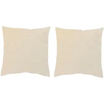 HOME WOHNIDEEN Kissenbezug Lucio 40 x 40 cm Beige