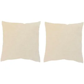 HOME WOHNIDEEN Kissenbezug Lucio 40 x 40 cm Beige