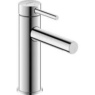 Duravit Circle Einhebel-Waschtischmischer M FreshStart, ohne Ablaufgarnitur, Ausladung 117 mm, Chrom