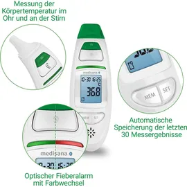 Medisana TM 750 Connect Multifunktionsthermometer weiß