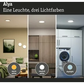 Paulmann Alya 17W rund weiß