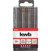 KWB 424290 Metall-Spiralbohrer-Set 20teilig 1St.