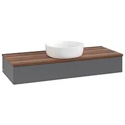 Villeroy & Boch Antao Waschtischunterschrank 1200x190x500mm L10012GK mit Beleuchtung FK/AP: GK/2