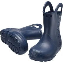 Crocs Handle It Rain Boot Kids Bootschuhe, Navy, 32/33 EU
