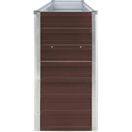 vidaXL Hochbeet 320 x 40 x 77 cm Braun