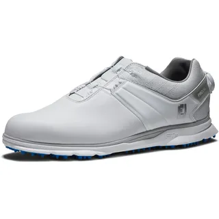 FootJoy Herren Pro|sl Boa Golfschuh, Weiß/Grau - 42.5 EU